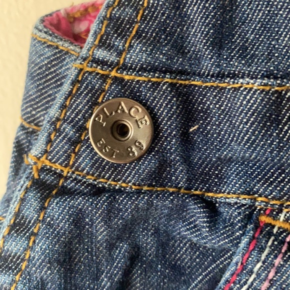 Children’s Place Denim Skirted Overall, Size 6-9 months - Picture 4 of 9